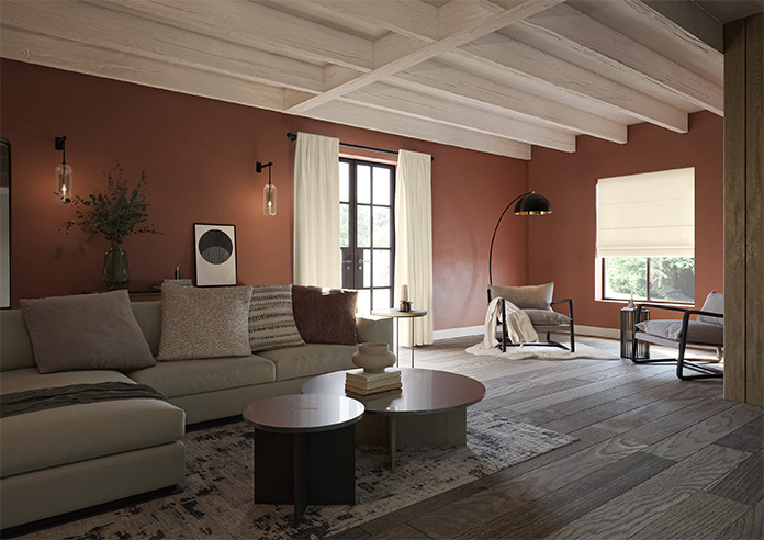 Florence Faux Suede, Fresh Cream - Made to Measure Curtains - Image 8